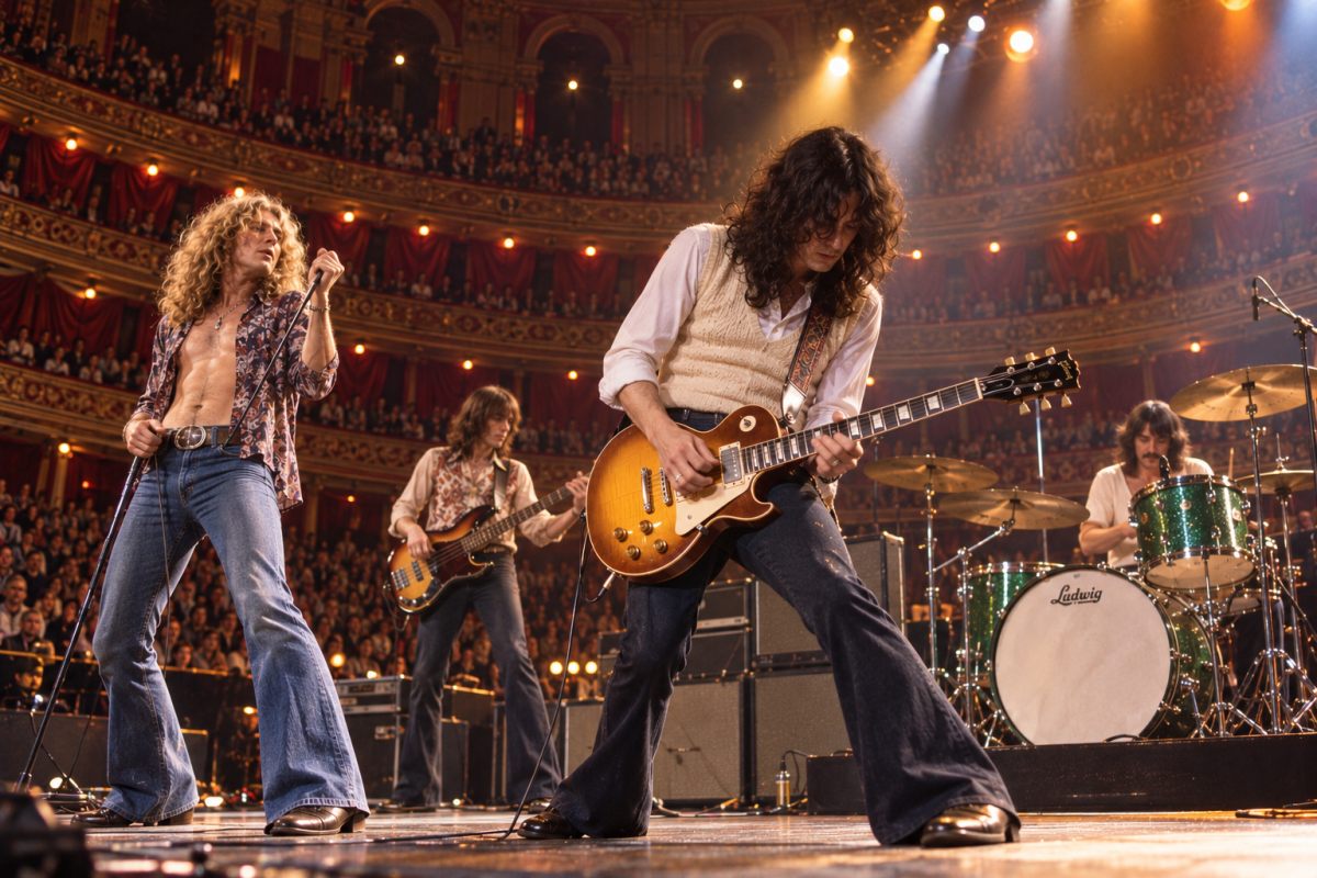 Concert de Led Zeppelin en 1970