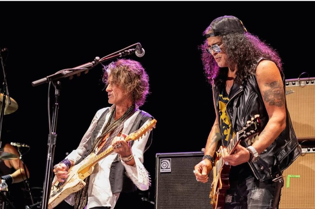 Slash & Joe Perry